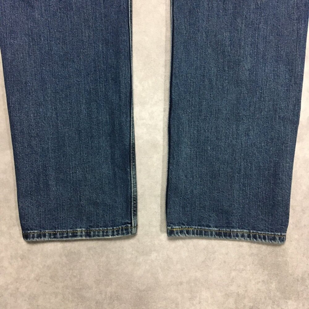 Levis 514 Straight Fit Mens Blue‎ Jeans size 38x30 Stretch Denim Pants - Picture 12 of 14
